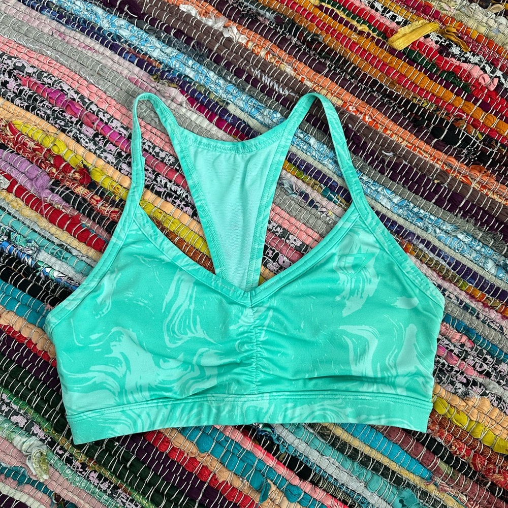 Mint Green Sports Bra